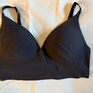 PINK Victoria's Secret Black Wireless Bra Intimates